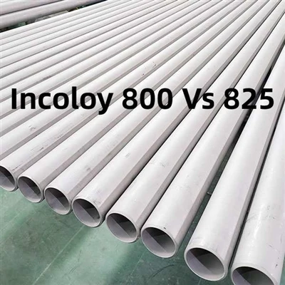 Fark Nedir: Incoloy 800 vs Incoloy 825 Boru?