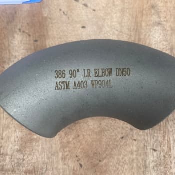 ASME B16.28 90 Derece Dirseklerin Boyutu